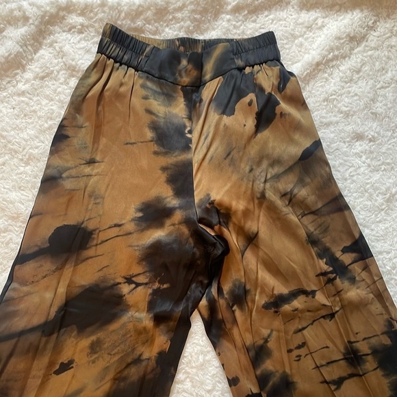 Momoni silk pants wide leg Italian size M - Picture 10 of 13